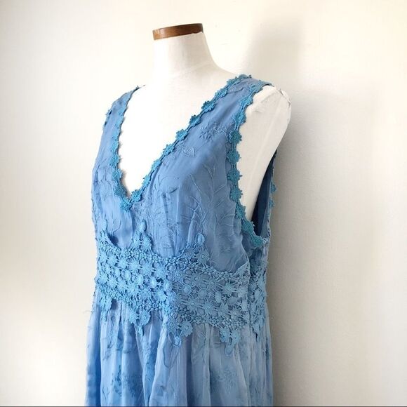 Anthropologie Ranna Gill Veronica Lace Midi Dress - Picture 3 of 9